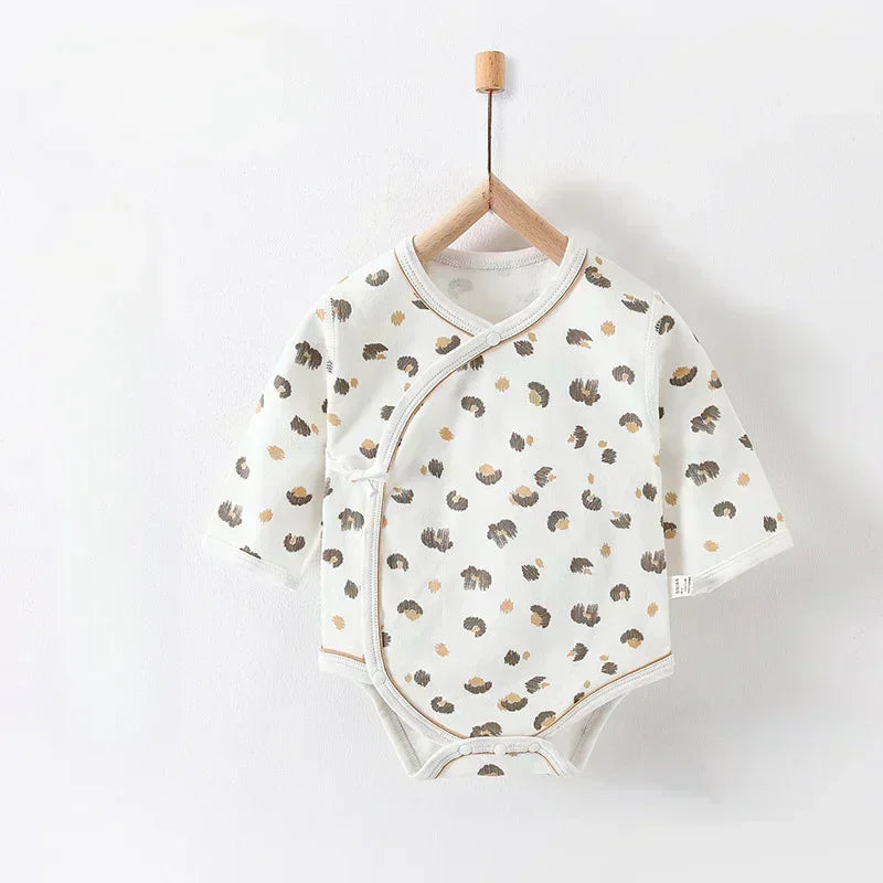 100% Cotton Long Sleeve Bodysuit - Elephant - Bodyfeu